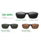 GR-009C : BLACK MATT / LENS : GREY