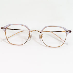 【匿名配送／即購入OK】ELLE 近く用 度入り チタン メガネ（中古） 匿名配送／即購入OK】ELLE 近く用 度入り チタン メガネ（中古