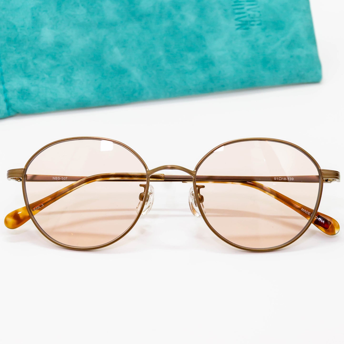 【度なし メラニン サングラス】NATURAL BEAUTY - ナチュラルビューティー - NBS507-3