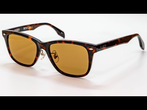 【受注生産】度なし偏光サングラス RARTS - アーツ - ROUGH［ラフ］ RS101-4