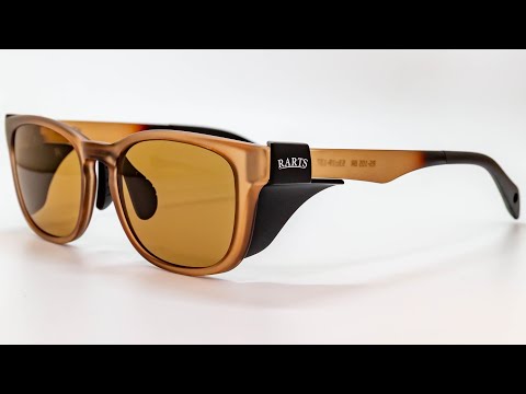 【受注生産】度なし偏光サングラス RARTS - アーツ - BLAZE［ブレイズ］ RS105-BR