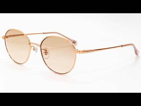 【度なし メラニン サングラス】NATURAL BEAUTY - ナチュラルビューティー - NBS507-2