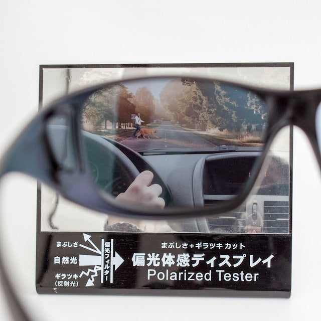 クリップオンサングラス ネオコントラスト - 偏光スモーク70