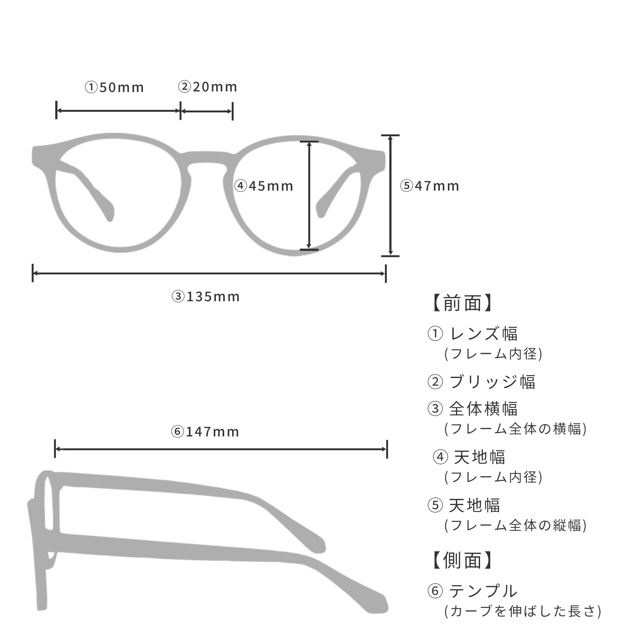 ジョン・レノンのメガネ(日本製)　度なし　偏光レンズ