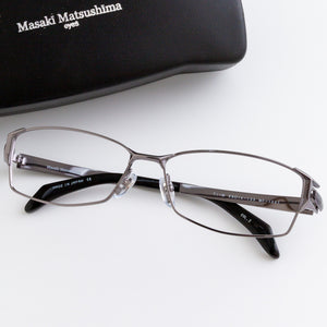 ミキメガネ　マミヤ120フィルムバック2個セット Amazon.co.jp: MF-1202 c.2 Masaki Matsushima シルバー (マサキ