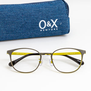O&X New York - OT-8073J-3 | メガネ通販のちゃんとメガネ